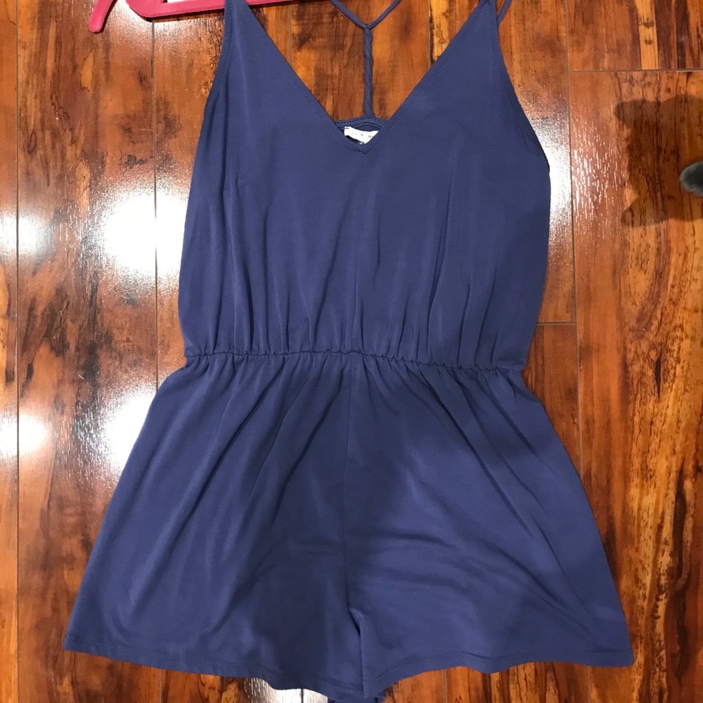 Purple LA Hearts PacSun Romper for Summer